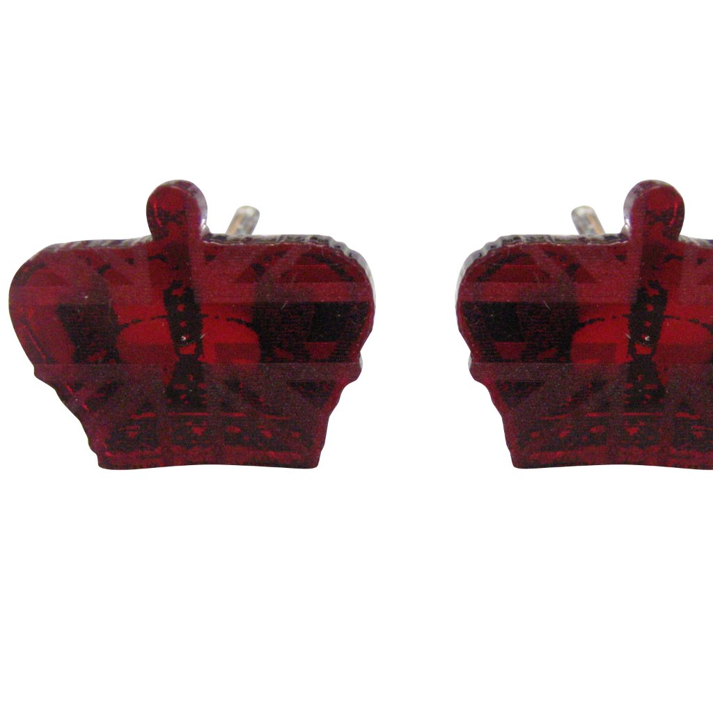 Red Crown Cufflinks
